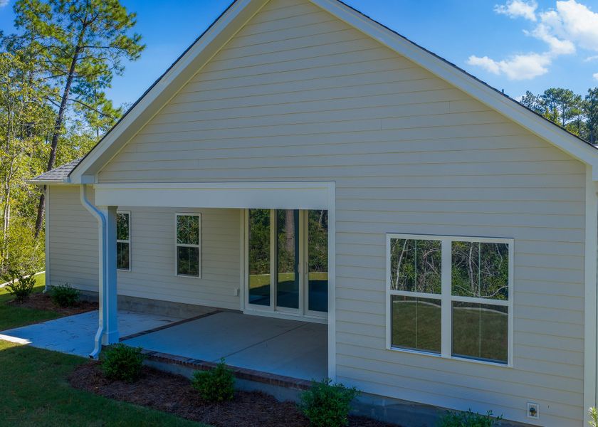 Representative exterior details of a home built from the Birchwood by Bill Clark Homes in Osprey Landing, Southport (Image 21).