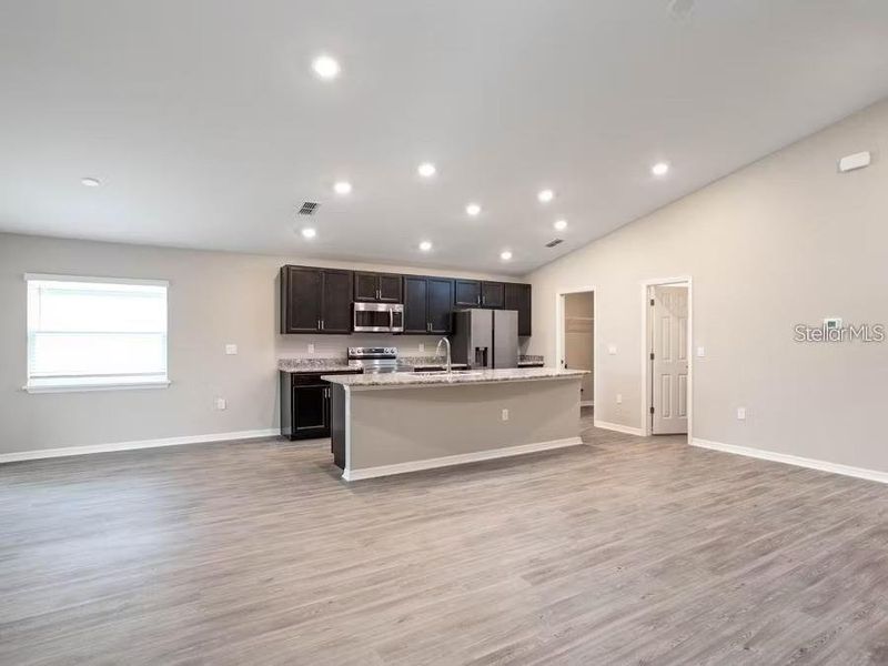 Furnished interior view inside a new home in Stonebridge North, Zephyrhills (Image 4).