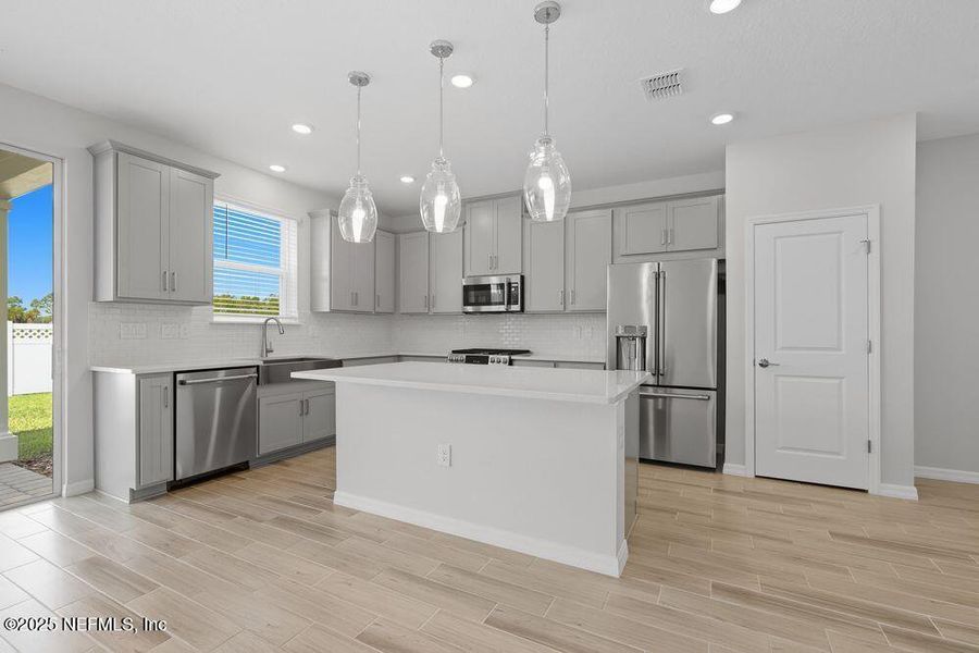 Furnished interior view inside a new home in , St. Augustine (Image 12).