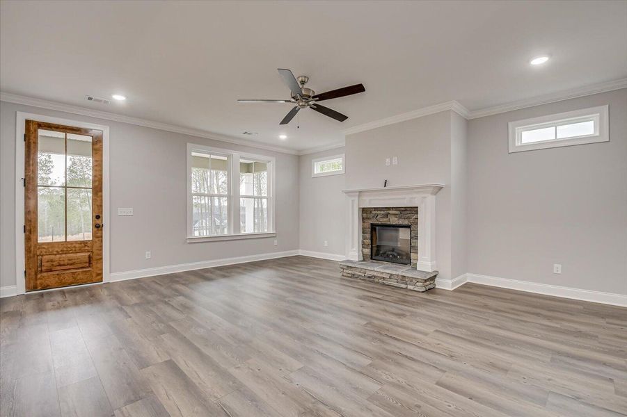 Spacious, unfurnished interior of a new home in Tillery Park, Grovetown (Image 18). Spacious, unfurnished interior of a new home in Tillery Park, Grovetown (Image 18).