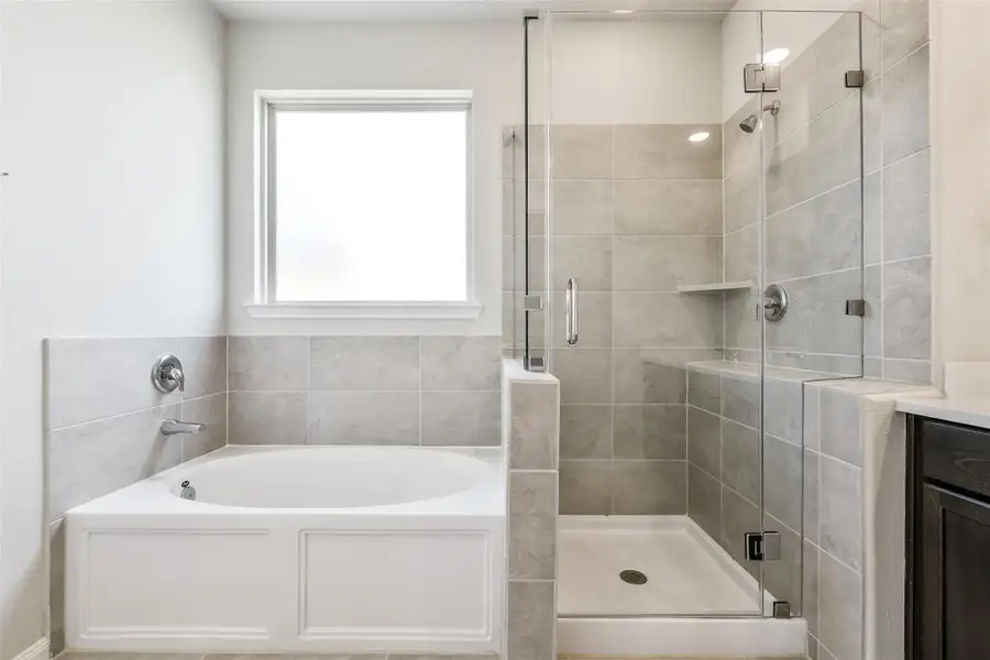 Furnished interior view inside a new home in Anderson Lakes, Houston (Image 6). Furnished interior view inside a new home in Anderson Lakes, Houston (Image 6).