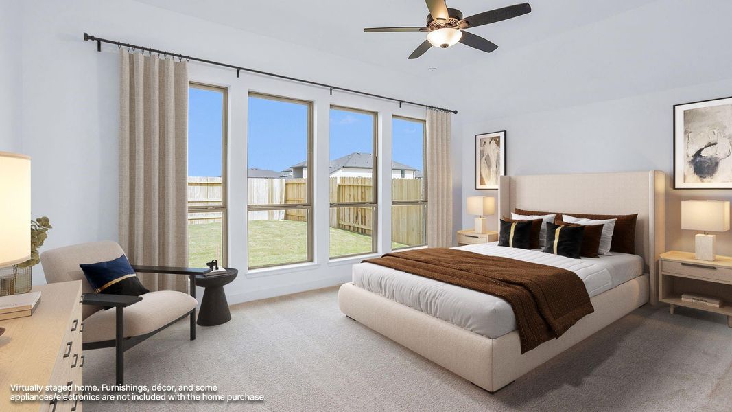Furnished interior view inside a new home in Everly, Hockley (Image 10).