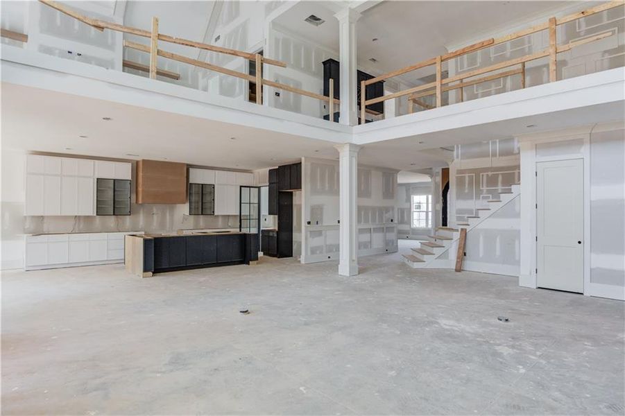 In-progress construction of a new home in , Buford, GA (Image 13).