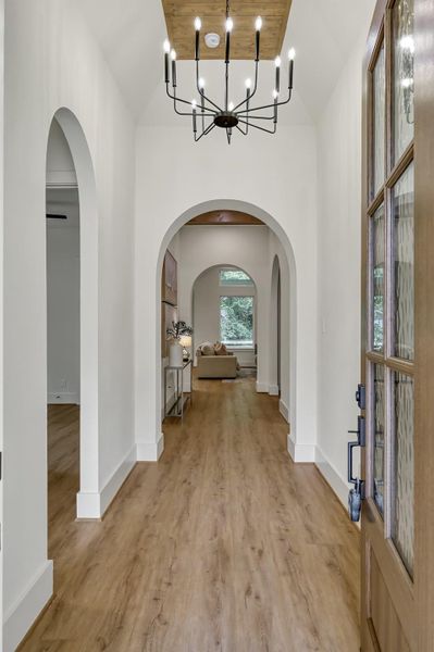 Gorgeous Tongue & Groove ceiling in the Grand Foyer. Gorgeous Tongue & Groove ceiling in the Grand Foyer.