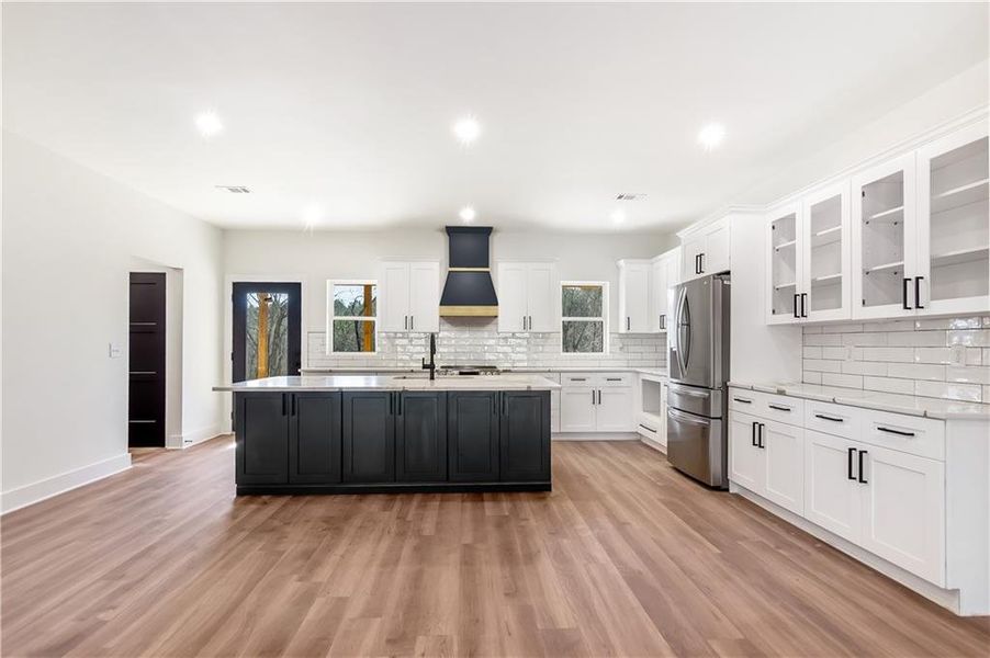 Furnished interior view inside a new home in , Talking Rock (Image 17).