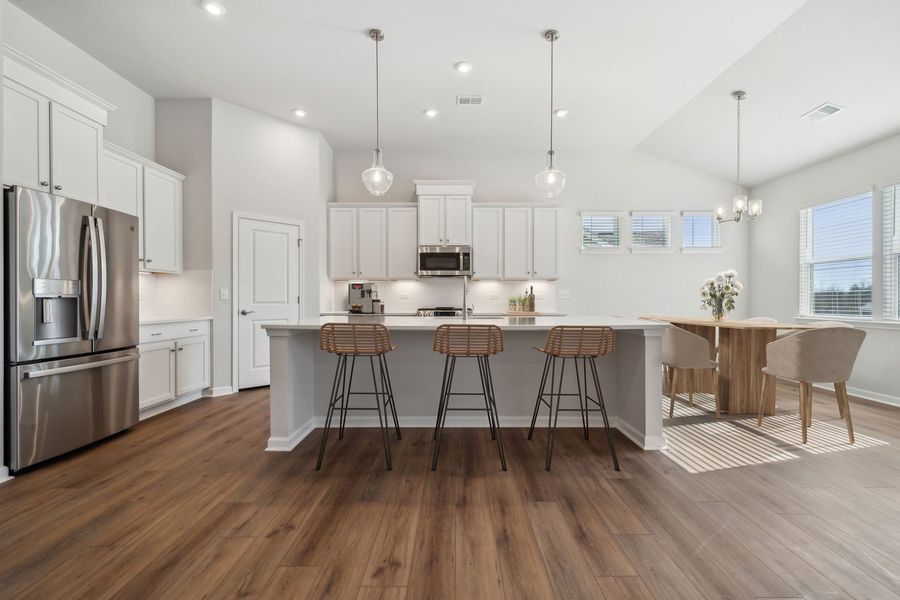 Representative furnished interior of a home built from the The Wallace by Stanley Martin Homes in The Retreat at Laurelbrook, Sherrills Ford (Image 5).