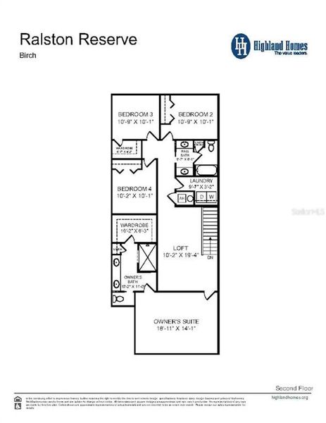 2D floor plan layout of this home in , St. Cloud, FL (Image 3).