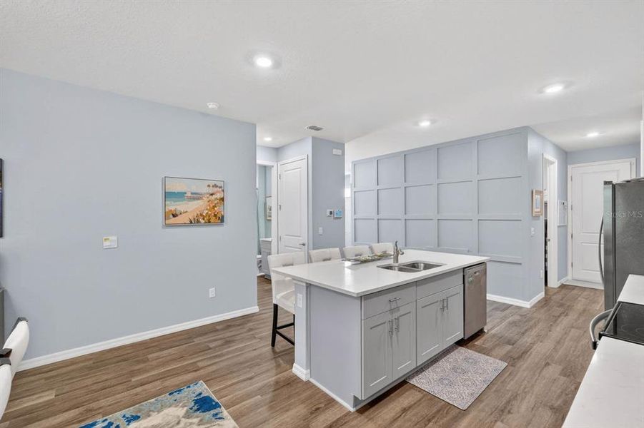 Furnished interior view inside a new home in Halifax Plantation Villas, Ormond Beach (Image 14).
