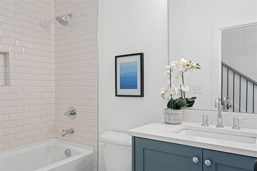 Furnished interior view inside a new home in Stillwood, Atlanta (Image 15).