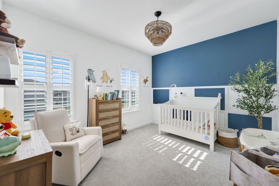 Furnished interior view inside a new home in , Loxahatchee (Image 11).