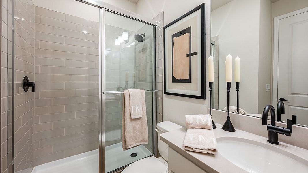 Representative furnished interior of a home built from the Longboat by Taylor Morrison in Skye Ranch Community Group Page, Sarasota (Image 15).