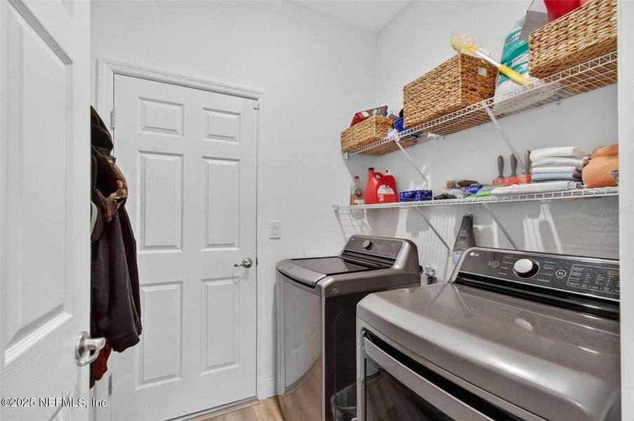 Furnished interior view inside a new home in Sawmill Creek at Palm Coast Park, Palm Coast (Image 45).