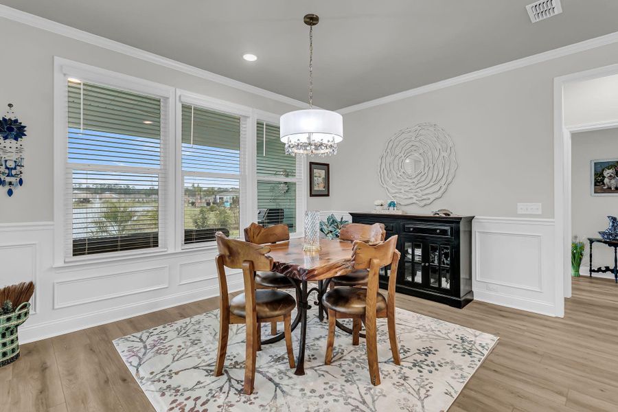 Furnished interior view inside a new home in , Summerville (Image 19).