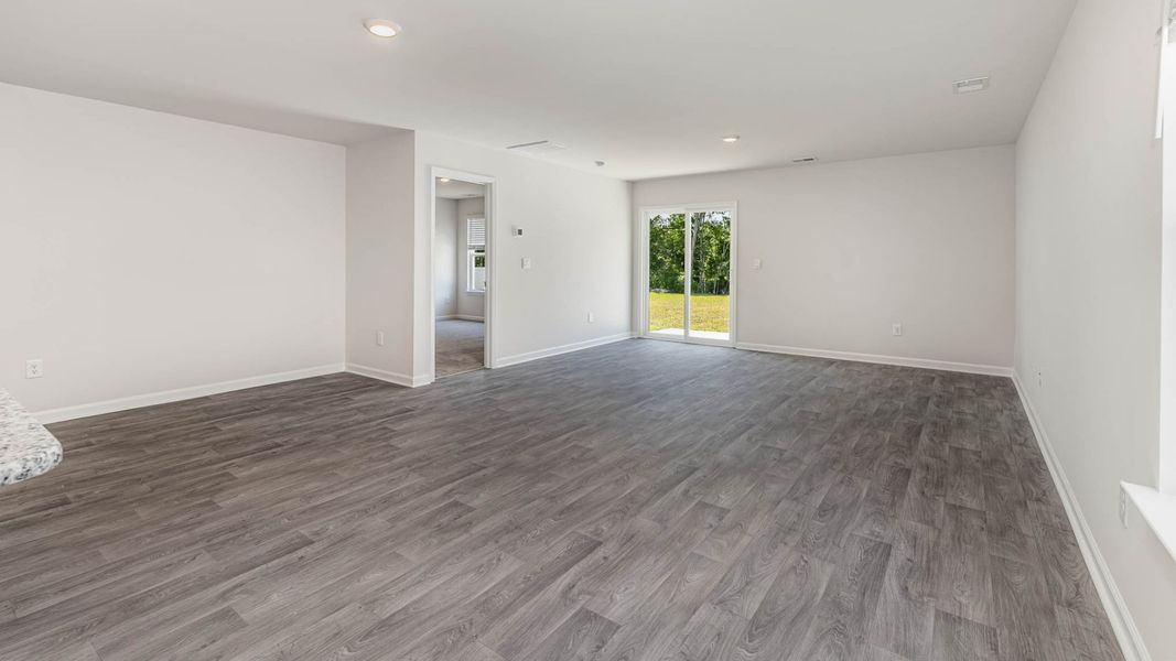 Representative unfurnished interior of a home built from the WREN by D.R. Horton in Cedar Hill Landing, Navassa (Image 12).