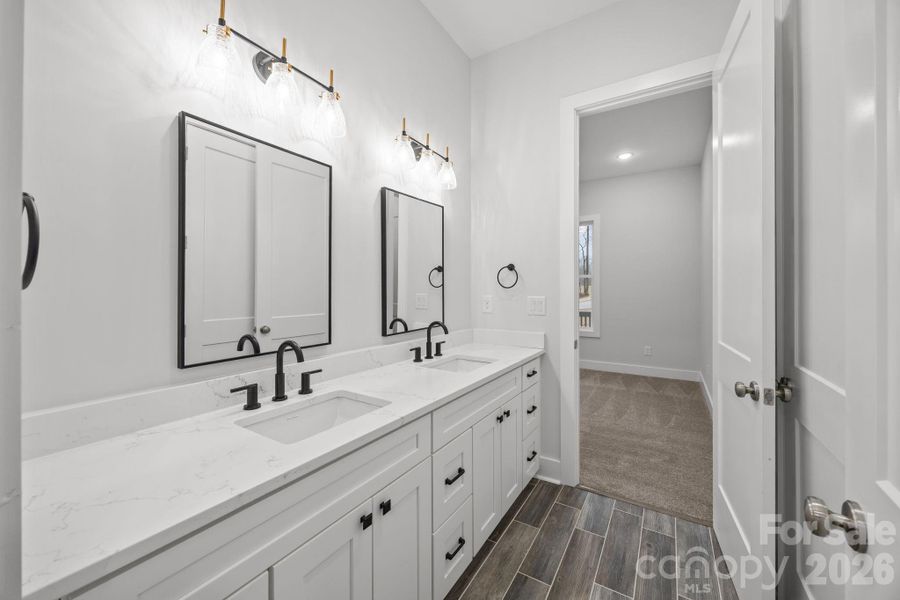 Furnished interior view inside a new home in , Statesville (Image 13).