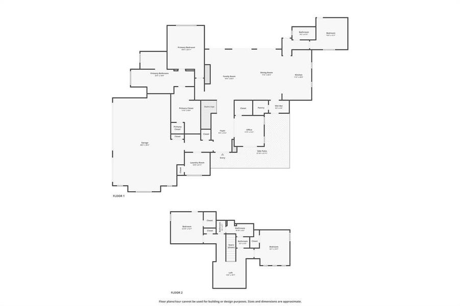 2D floor plan layout of this home in , Maypearl, TX (Image 4). 2D floor plan layout of this home in , Maypearl, TX (Image 4).