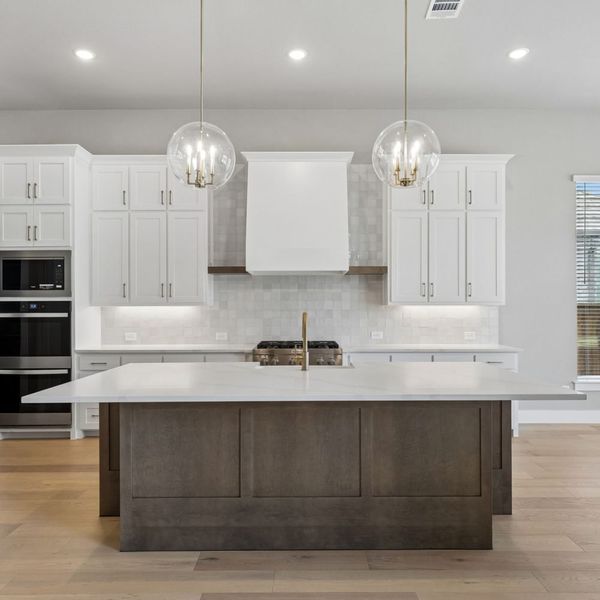 Furnished interior view inside a new home in Mosaic – 70′ Lots, Prosper (Image 17).