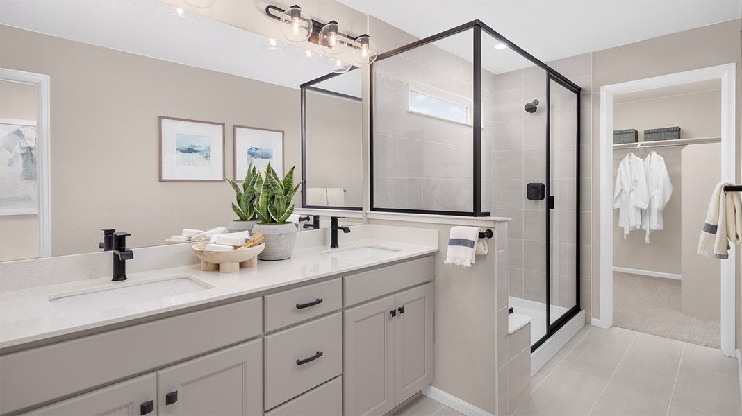 Representative furnished interior of a home built from the Plan 4005 by New Home Co. in The Legacy Collection at Talon Pointe, Thornton (Image 6).