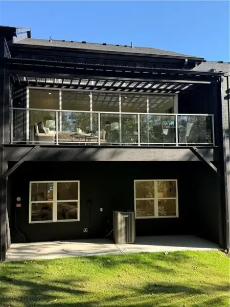Exterior details and patio area of a home in , Waleska (Image 3).