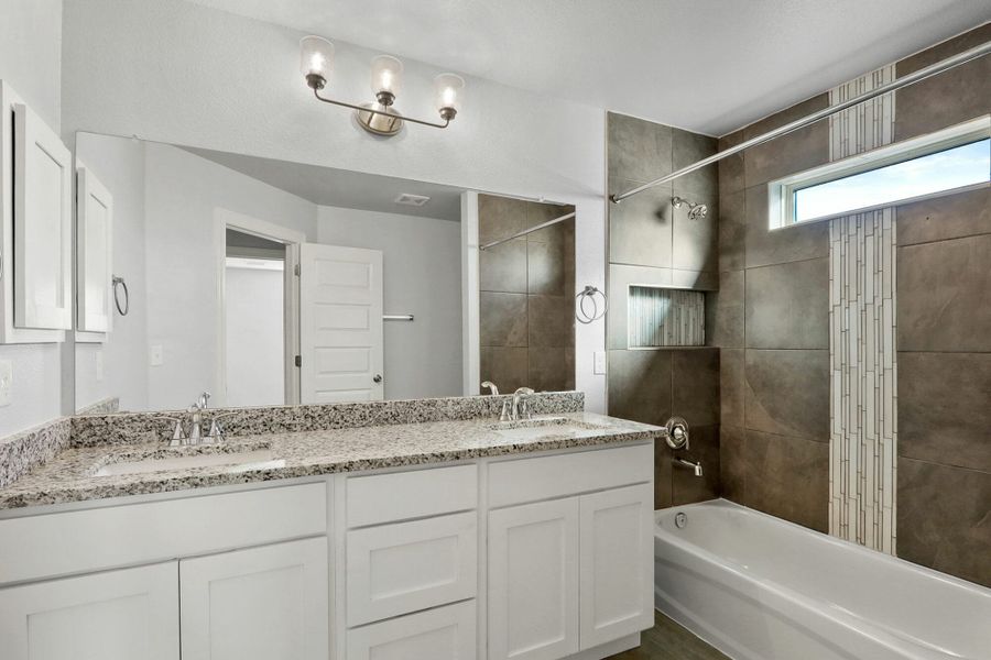 Representative furnished interior of a home built from the Winfield by View Homes in Verdancia, Horizon City (Image 6).