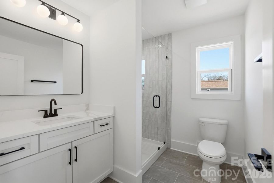 Full Bath on 3rd level