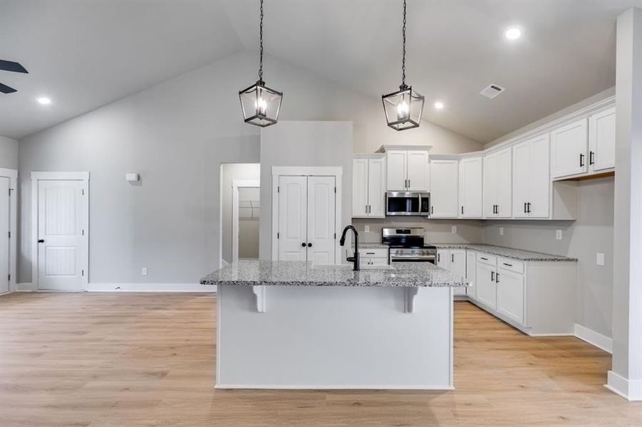 Furnished interior view inside a new home in , Cedartown (Image 7).