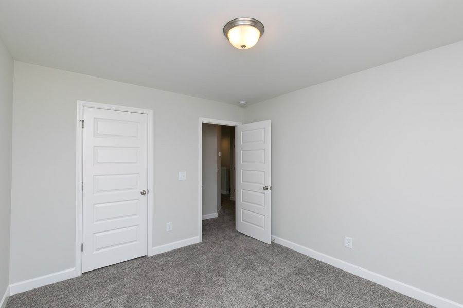 Representative unfurnished interior of a home built from the Dalton by Parkside Builders in The Parks of Mill Town, Chattanooga (Image 26).