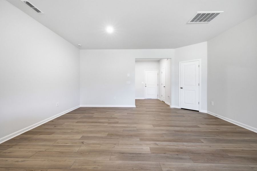 Spacious, unfurnished interior of a new home in Carpenter Falls, Durham (Image 32). Spacious, unfurnished interior of a new home in Carpenter Falls, Durham (Image 32).
