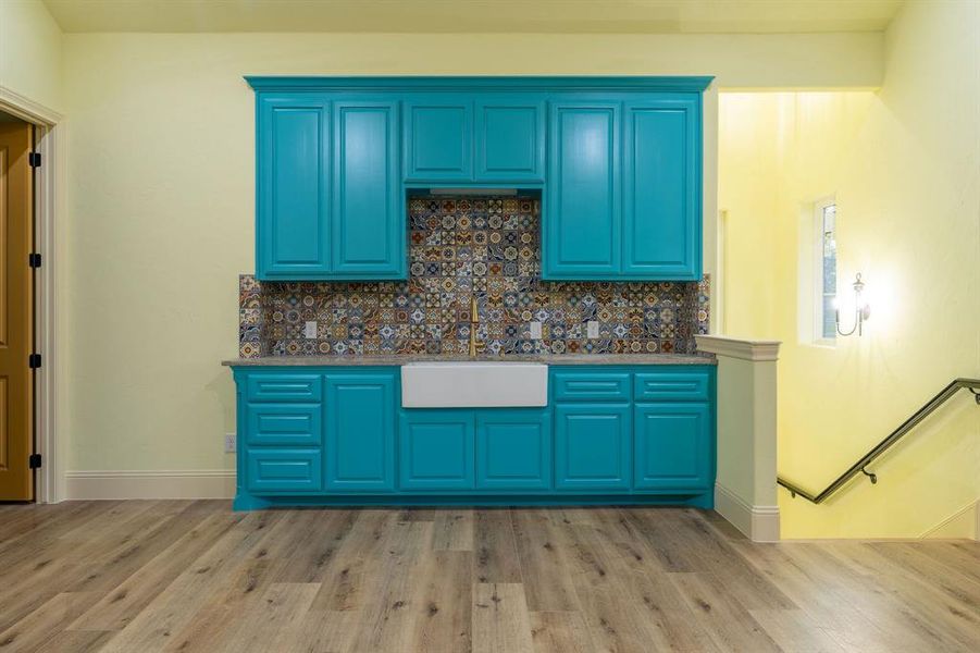 Upstairs kitchenette