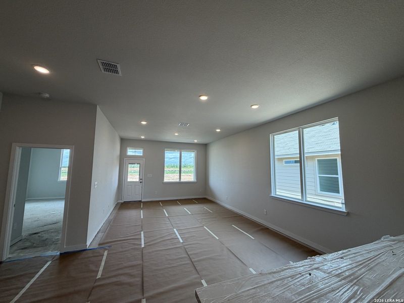 In-progress construction of a new home in Arroyo Ranch, Seguin, TX (Image 8).