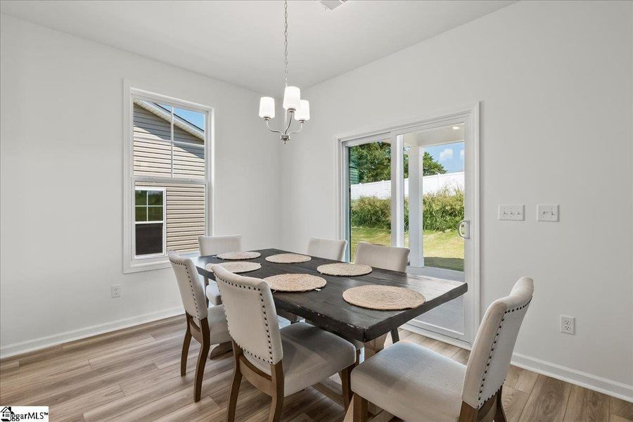 Furnished interior view inside a new home in Halton Oaks, Spartanburg (Image 9). Furnished interior view inside a new home in Halton Oaks, Spartanburg (Image 9).