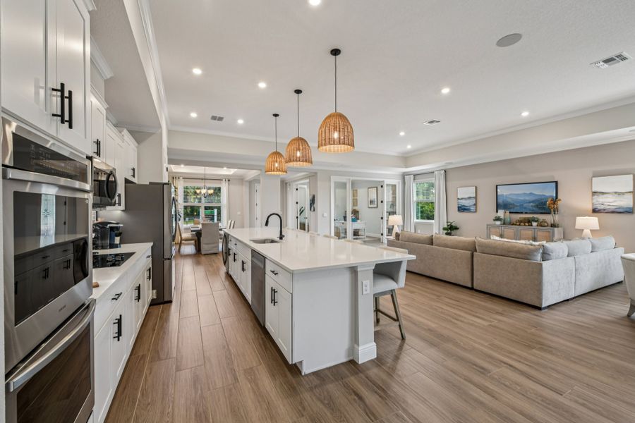 Representative furnished interior of a home built from the Sienna by Maronda Homes in North Port, North Port (Image 9).