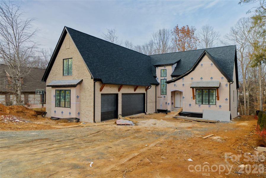 In-progress construction of a new home in , Indian Trail, NC (Image 6).