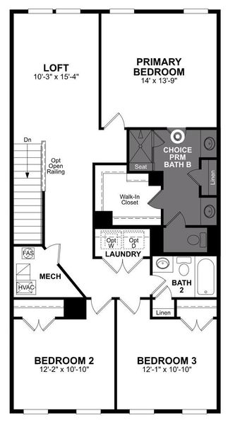 2D floor plan layout of this home in Ashley Walk Townes, Charleston, SC (Image 3). 2D floor plan layout of this home in Ashley Walk Townes, Charleston, SC (Image 3).