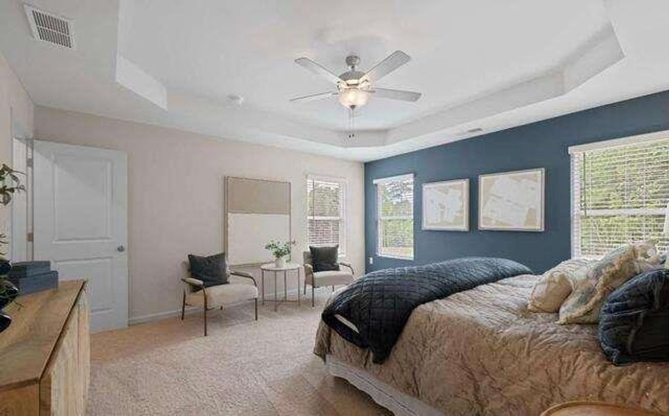 Furnished interior view inside a new home in Barons Court, Ellenwood (Image 6).