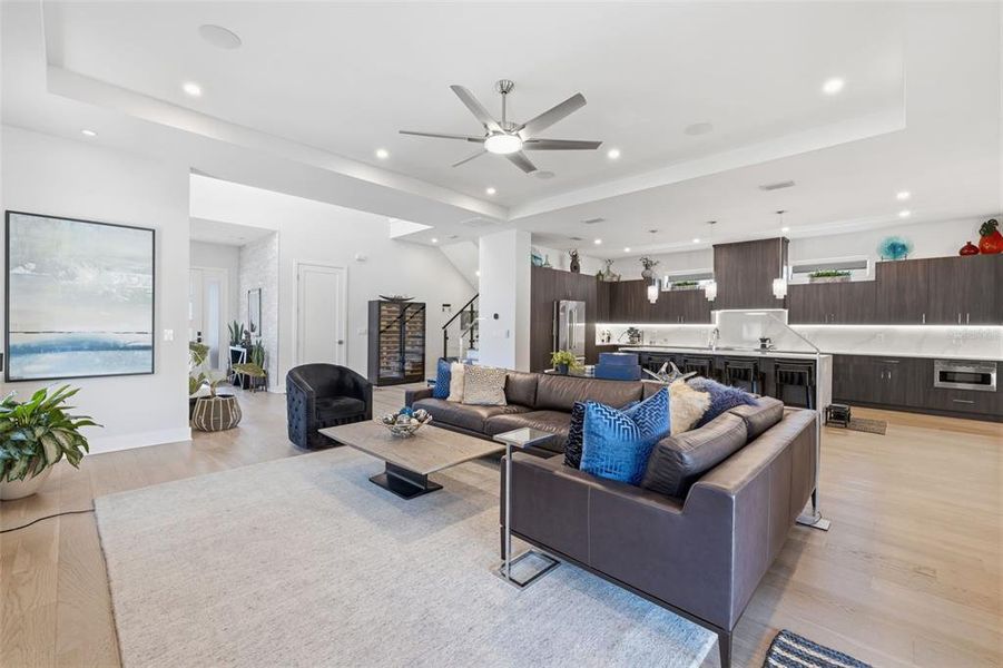 Furnished interior view inside a new home in , Tampa (Image 8).