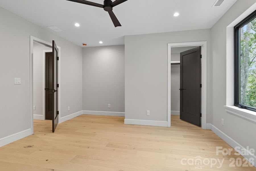 Both Upper Level Bedrooms Feature Walk-in Closets and Desk Nooks
