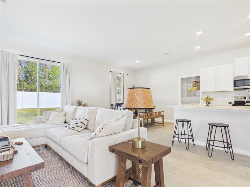 Furnished interior view inside a new home in , Ocala (Image 7).