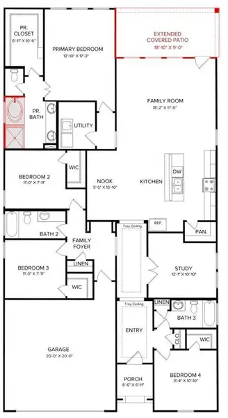 Floorplan layout