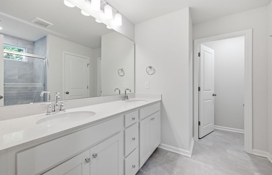 Furnished interior view inside a new home in Cambria, Garner (Image 20).