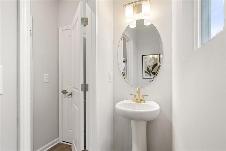 Furnished interior view inside a new home in Lake Shore, Winder (Image 22).