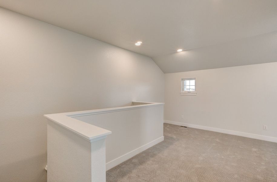 Representative unfurnished interior of a home built from the The Addison by Landmark Homes in The Lakes at Centerra, Loveland (Image 21). Representative unfurnished interior of a home built from the The Addison by Landmark Homes in The Lakes at Centerra, Loveland (Image 21).