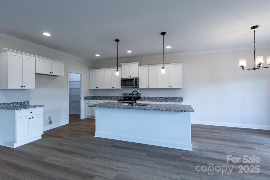Furnished interior view inside a new home in , York (Image 7).