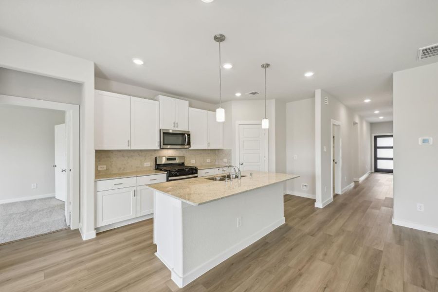 Photo is not of the actual home but is an inspirational photo of builder’s model home and may depict options, furnishings, and/or decorator features that are not included.