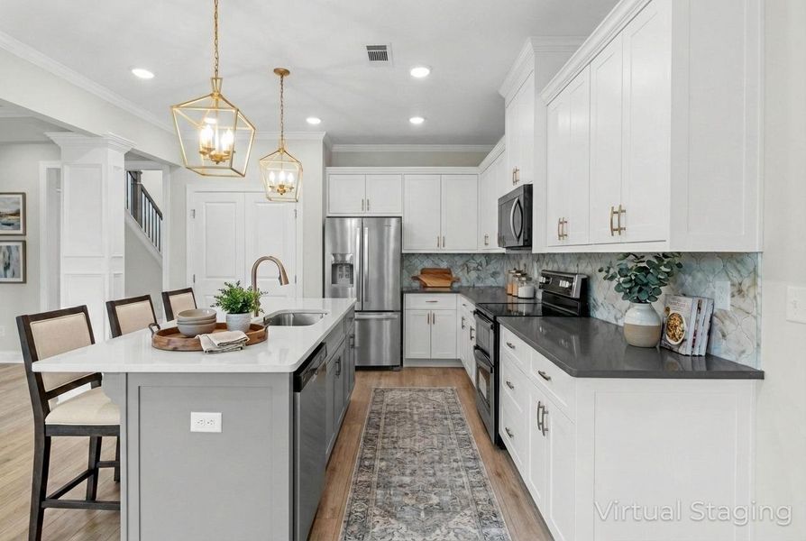 Furnished interior view inside a new home in Tillery Park, Grovetown (Image 11).