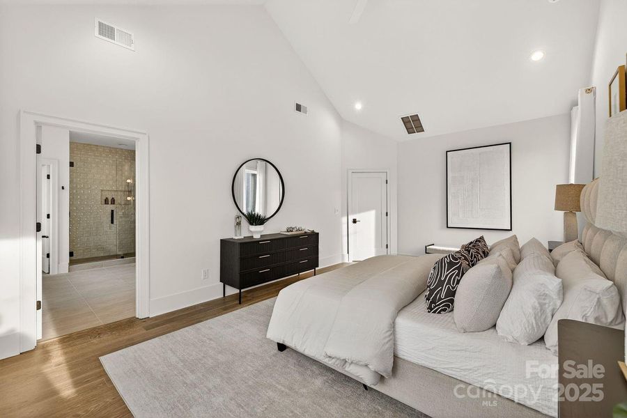 Furnished interior view inside a new home in , Charlotte (Image 27). Furnished interior view inside a new home in , Charlotte (Image 27).