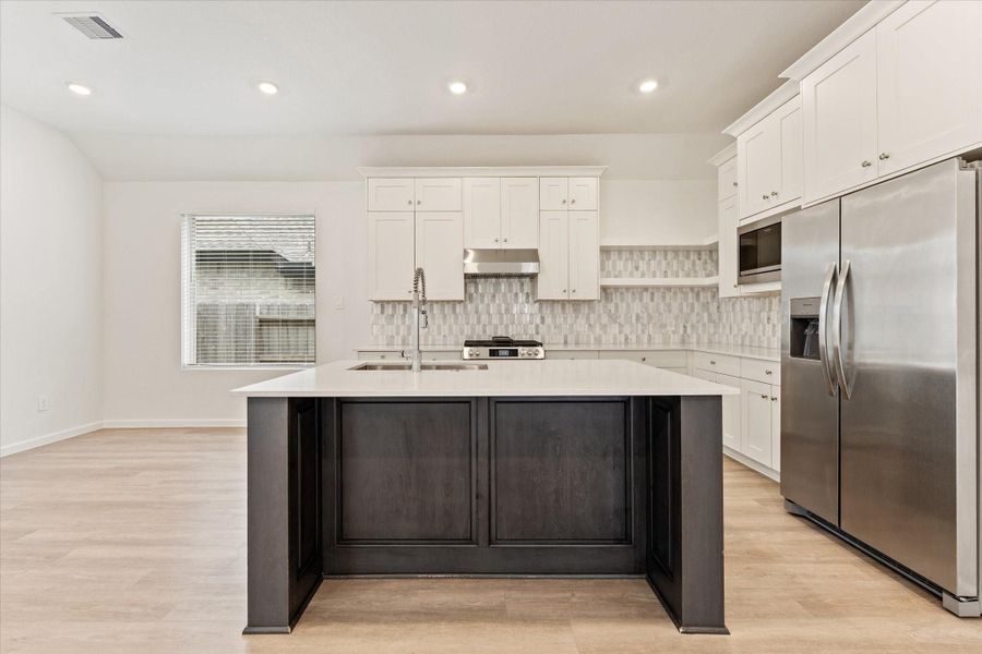Furnished interior view inside a new home in , Conroe (Image 11). Furnished interior view inside a new home in , Conroe (Image 11).