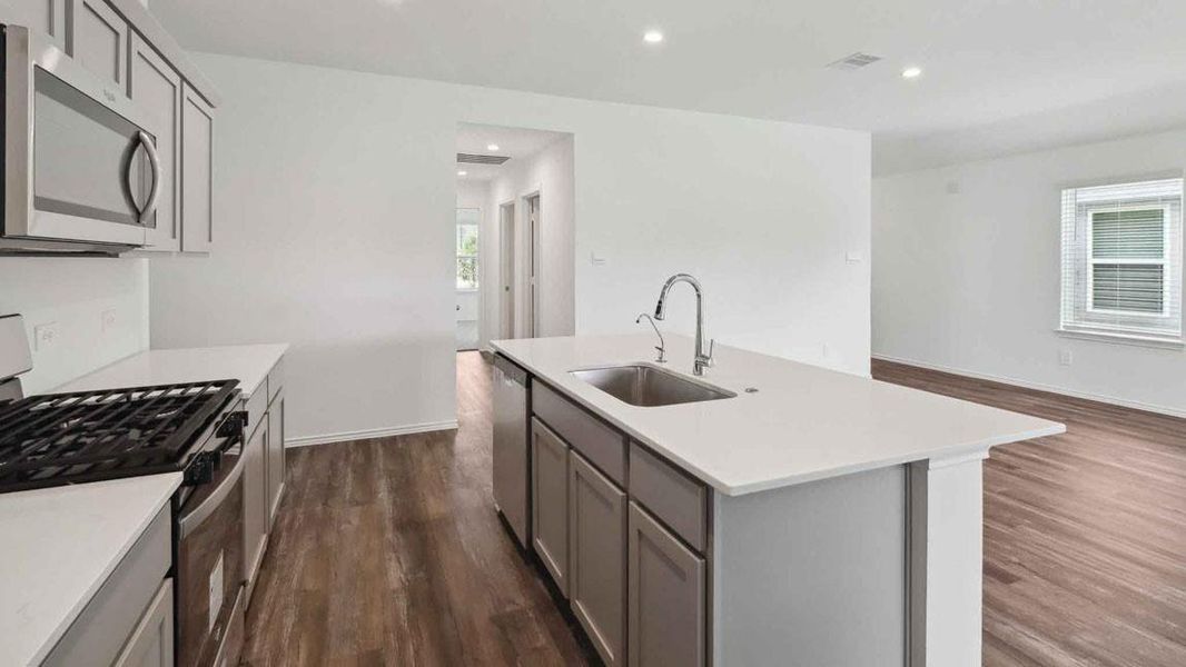 Furnished interior view inside a new home in Grand Pines, Magnolia (Image 6).