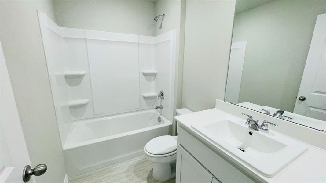 Furnished interior view inside a new home in Sunnycreek, Fort Worth (Image 9). Furnished interior view inside a new home in Sunnycreek, Fort Worth (Image 9).