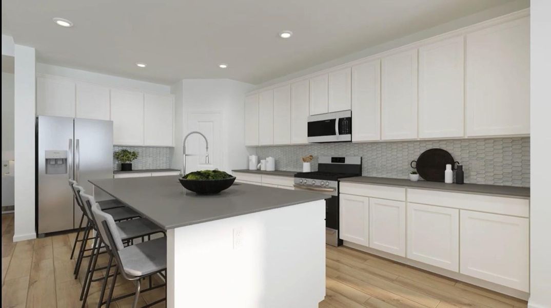 Furnished interior view inside a new home in Kresston, Montgomery (Image 16).